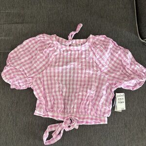 Nordstrom Gingham Top
